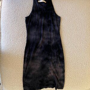 Raquel Allegra Black Tie Dye Mini Dress - fits size 0 - 6